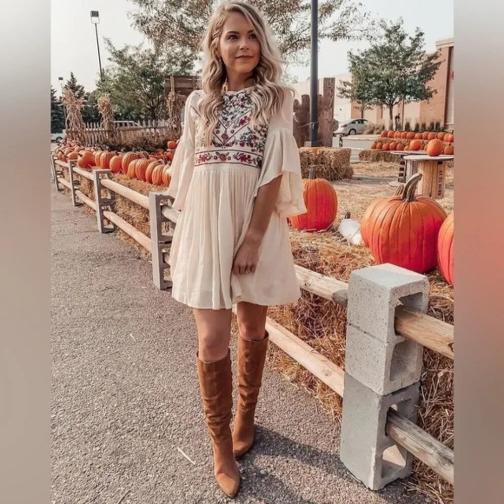 VINTAGE 1970s Frye Campus Leather Red-Brown Real Leather Braided Knee High Boot - Picture 2 of 16